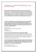 NSG 550 EXAM 1 2 3 &ndash; DIAGNOSTIC REASONING Wilkes University &vert; 200 Verified Q&A &plus; Rationales &lpar;2026&sol;2027&rpar;