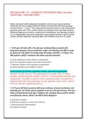 NSG 550 EXAM 1 2 3 &ndash; DIAGNOSTIC REASONING Wilkes University &vert; Verified Q&A &plus; Rationales &lpar;2026&sol;2027&rpar;