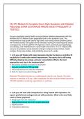 NU 673 Midterm Exam 2026&sol;2027 Complete Exam-Style Questions with Detailed Rationales EXAM COVERAGE AREAS &lpar;MOST FREQUENTLY TESTED&rpar;