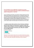 NU 673 Midterm Exam 2026&sol;2027 Complete Exam-Style Questions with Detailed Rationales EXAM COVERAGE AREAS &lpar;MOST FREQUENTLY TESTED&rpar;