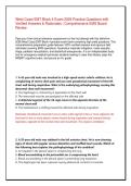West Coast EMT Block 4 Exam 2026 200 Practice Questions with Verified Answers & Rationales &vert; Comprehensive EMS Board Review