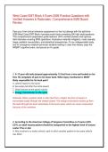 West Coast EMT Block 4 Exam 2026  Practice Questions with Verified Answers & Rationales &vert; Comprehensive EMS Board Review