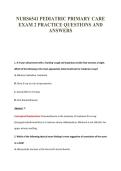 NURS6541 EXAM PACKAGE DEAL 100&percnt; VERIFIED