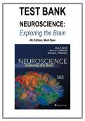 Test Bank for Neuroscience&colon; Exploring the Brain 4th Edition &vert; Mark F&period; Bear&comma; Barry W&period; Connors & Michael A&period; Paradiso &vert; Chapters 1&ndash;25 Complete