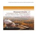 Test Bank for Essentials of Maternity&comma; Newborn&comma; and Women's Health Nursing 6th Edition &vert; Susan Ricci &vert; Complete
