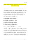 MATERNAL NEWBORN NURSING &lpar;RNC-MNN&reg;&rpar; Questions &ndash;Original Questions 1-175 with Answers and Detailed Rationales&period;pdf&NewLine;&NewLine;
