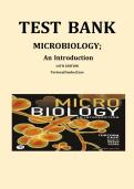 Test Bank for Microbiology&colon; An Introduction &lpar;14th Edition&rpar; by Tortora&comma; Funke&comma; Case &ndash; ISBN 9780134605180 &vert; All Chapters Included
