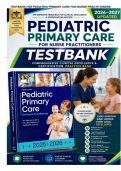 Pediatric Primary Care NP Mega Bundle 2026&ndash;2027 &vert; Burns&rsquo; Pediatric Primary Care 8th Edition &plus; Pediatric Primary Care for Nurse Practitioners &vert; 1&comma;640 Q&A with Detailed Rationales