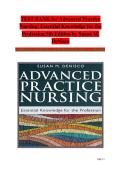 Test Bank for Advanced Practice Nursing&colon; Essential Knowledge for the Profession 5th Edition &vert; Susan M&period; DeNisco &vert; Chapters 1&ndash;30 Complete with Rationales