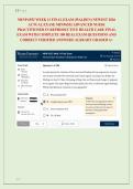 NRNP 6552 WEEK 11 FINAL EXAM &lpar;WALDEN&rpar; NEWEST 2026 &NewLine;ACTUAL EXAM&vert; NRNP6552 ADVANCED NURSE &NewLine;PRACTITIONER IN REPRODUCTIVE HEALTH CARE FINAL &NewLine;EXAM WITH COMPLETE 100 REAL EXAM QUESTIONS AND &NewLine;CORRECT VERIFIED ANSWERS&sol; ALREADY GRADED A&plus; 