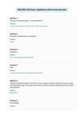WSU BIO 106 Exam 1 Questions with Correct Answers