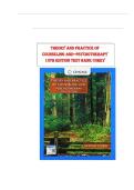 Test Bank for Theory and Practice of Counseling and Psychotherapy 10th Edition by Gerald Corey &vert; Chapters 1&ndash;16 Complete