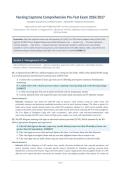 NURSING CAPSTONE COMPREHENSIVE PRE-TEST EXAM 2026&sol;2027 &vert; Complete Q&A with Verified Answers &vert; NCLEX-RN Readiness Assessment &vert; Pass Guaranteed - A&plus; Graded&NewLine;&NewLine;