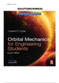 Orbital Mechanics for Engineering Students 4th Edition Complete Solutions Manual&colon; Chapter-by-Chapter Problem Solutions with MATLAB Code & Detailed Explanations &ndash; Author&colon; Howard D&period; Curtis