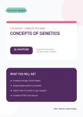 Concepts of Genetics 12th Edition &vert; 26 Chapters Questions & Answers &vert; Genetics & Molecular Biology Exam Prep