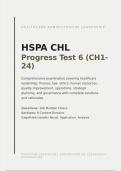HSPA CHL PROGRESS TEST 6 2026&sol;2027 &vert; CH1-24 Complete Questions & Solutions &vert; Verified Q&A &vert; Pass Guaranteed - A&plus; Graded&NewLine;&NewLine;