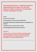 Farmacotherapie Mix Examen - 120 Meerkeuzevragen met &NewLine;Uitgebreide Rationales &lpar;Trombose&comma; TAR&comma; VKA&comma; DOAC&comma; &NewLine;Hypertensie&comma; Diabetes&comma; Antidepressiva&comma; Benzodiazepines&comma; &NewLine;Antibiotica&comma; Bijwerkingen&comma; Interacties&rpar;