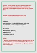 TIPS Exam 2026-2027  Practice Test Bank - 150 Questions with Correct &NewLine;Answers & Detailed Rationales &lpar;TIPS Certification&comma; Alcohol Service&comma; &NewLine;Intervention Strategies&comma; Legal Responsibilities Actual Test Bank Exam 2026 &NewLine;Edition 