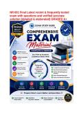 NR 601 Final Latest recent & frequently tested exam with questions and verified accurate solution &lpar;detailed & elaborated&rpar; GRADED A&plus;&period;