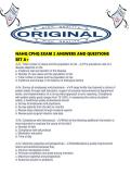 NAHQ CPHQ EXAM 2 ANSWERS AND QUESTIONS SET A&period;pdf