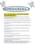 SOCY 1000 MCCONNELL EVALUATION ANSWERS AND QUESTIONS SET A&period;pdf