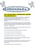SOCY 1000 MCCONNELL COMPREHENSIVE ANSWERS AND QUESTIONS SET A&period;pdf
