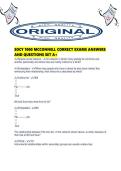 SOCY 1000 MCCONNELL CORRECT EXAMS ANSWERS AND QUESTIONS SET A&period;pdf