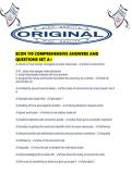 ECON 110 COMPREHENSIVE ANSWERS AND QUESTIONS SET A&period;pd