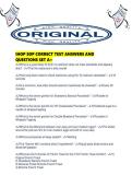 IHOP SOP CORRECT TEST ANSWERS AND QUESTIONS SET A&period;pdf