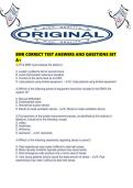 EMR CORRECT TEST ANSWERS AND QUESTIONS SET A&period;pdf
