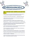 EMR STANDARD EXAM ANSWERS AND QUESTIONS SET A&period;pdf