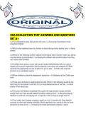 CDA EVALUATION TEST ANSWERS AND QUESTIONS SET A&period;pdf