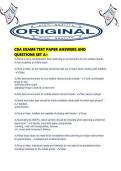 CDA EXAMS TEST PAPER ANSWERS AND QUESTIONS SET A&period;pdf