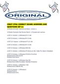 CREST CPSA CORRECT EXAMS ANSWERS AND QUESTIONS SET A&period;pdf