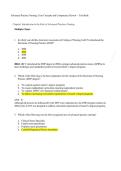 Advanced Practice Nursing Core Concepts and Competency Review Test Bank
