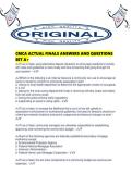 CMCA ACTUAL FINALS ANSWERS AND QUESTIONS SET A&period;pdf