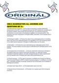 CMCA EXAMINATION ALL ANSWERS AND QUESTIONS SET A&period;pdf