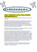FISDAP CARDIOLOGY ACTUAL FINALS ANSWERS AND QUESTIONS SET A&period;pdf