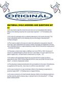 MATERNAL CHILD ANSWERS AND QUESTIONS SET A&period;pdf