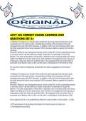 ACCT 526 CORRECT EXAMS ANSWERS AND QUESTIONS SET A&period;pdf