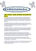 AMLS CORRECT EXAMS ANSWERS AND QUESTIONS SET A&period;pdf