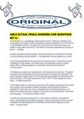 AMLS ACTUAL FINALS ANSWERS AND QUESTIONS SET A&period;pdf