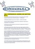 AMLS COMPREHENSIVE ANSWERS AND QUESTIONS SET A&period;pdf&NewLine;&NewLine;1&period; Document information