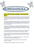 AMLS CORE REVIEWS ANSWERS AND QUESTIONS SET A&period;pdf