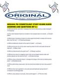 INDIANA PSI COSMETOLOGY STUDY EXAMS GUIDE ANSWERS AND QUESTIONS SET A&period;pdf