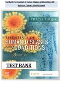 Test Bank For Essentials of Human Diseases and Conditions 8&sol;E &NewLine;by Fuqua Chapters 1 to 15 Covered
