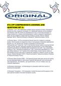 ETA CPP COMPREHENSIVE ANSWERS AND QUESTIONS SET A&period;pdf&NewLine;&NewLine;1&period; Document information