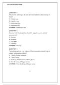 ATLS POST TEST 2026 VERIFIED QUESTIONS AND ANSWERS&excl; 100&percnt; CORRECT ANSWERS ALREADY RATED A&plus;