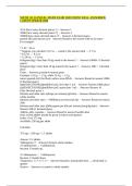 MATH 115 CLINICAL MATH EXAM QUESTIONS WELL ANSWERED LATEST UPDATE 2026&NewLine;