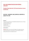 RCAL NAB ADMINISTRATOR EXAM FEDERAL &NewLine;2026&sol;2027&NewLine;Complete Study Guide with 150 Practice Questions&comma; Answers &NewLine;& Rationales